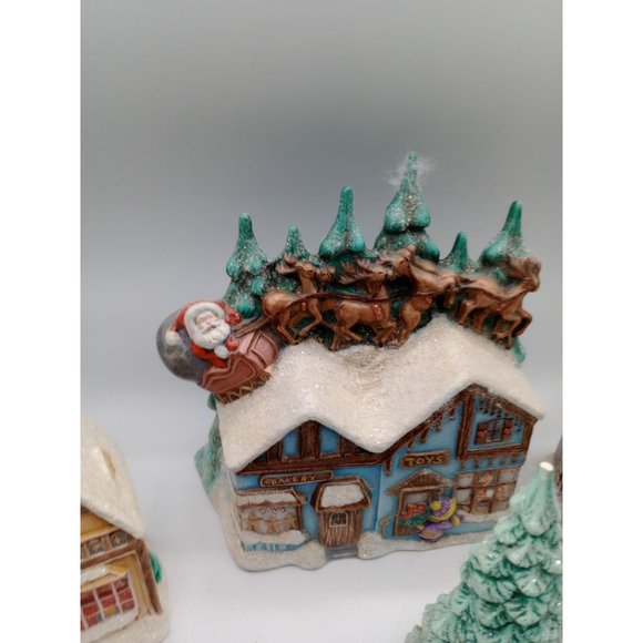 One Of A Kind Christmas Handmade Christmas Village - Picture 8 of 14